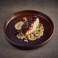 Rustic Copper Terra Porcelain Presentation Plate